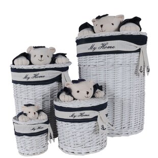 Wayfair  Lid Included Tall (over 24 tall) Storage Baskets You'll