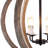 Azriel 4 - Light Dimmable Globe Chandelier
