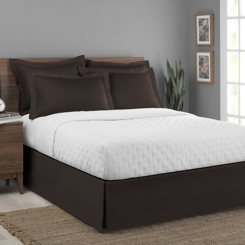 Cotton Sham Set, Chocolate