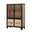 Armoire de rangement avec 4 portes en fer-1790621618