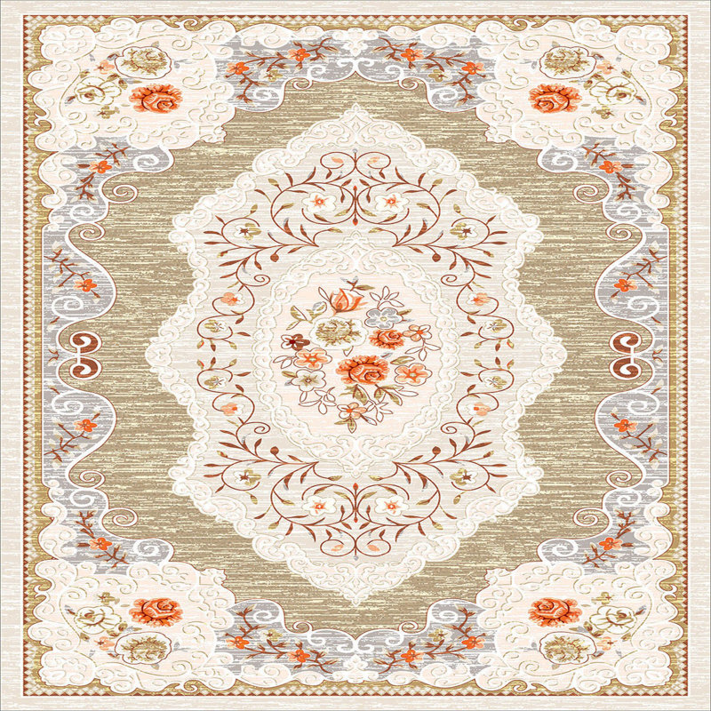 Elegant Hall Carpet, 31.5 x 78.7 inches | 100% Polyester, 0.4 inch Pile Height | Antibacterial, Non-Slip PVC Felt Dot Underside | Machine Washable, Durable Woven Design | Perfect for Entryways & Living Spaces