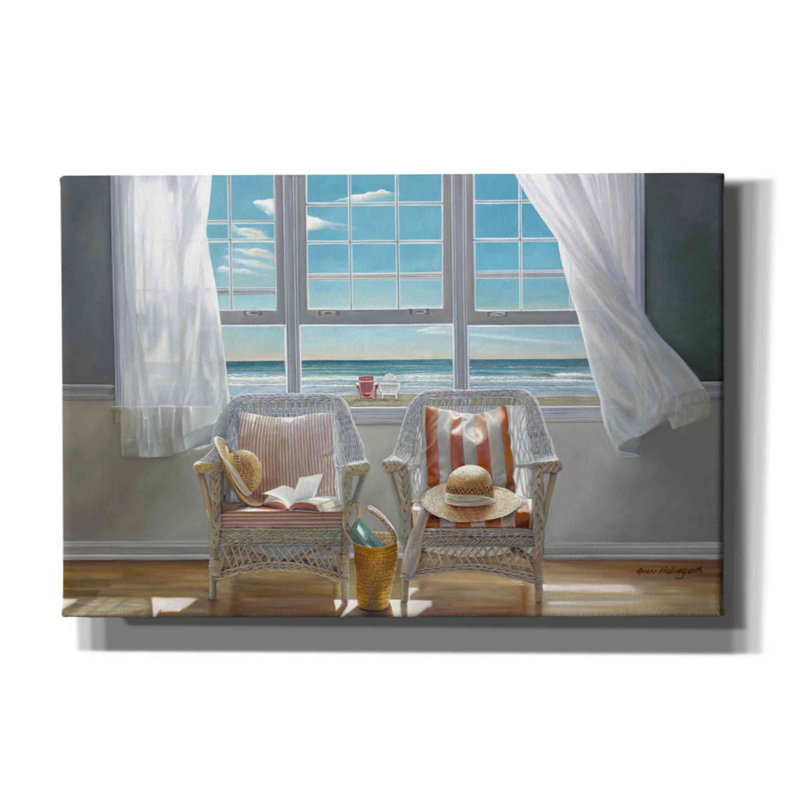 «Companions» par Karen Hollingsworth, art mural sur toile, H 12 po x l 18 po x P 0,75 po