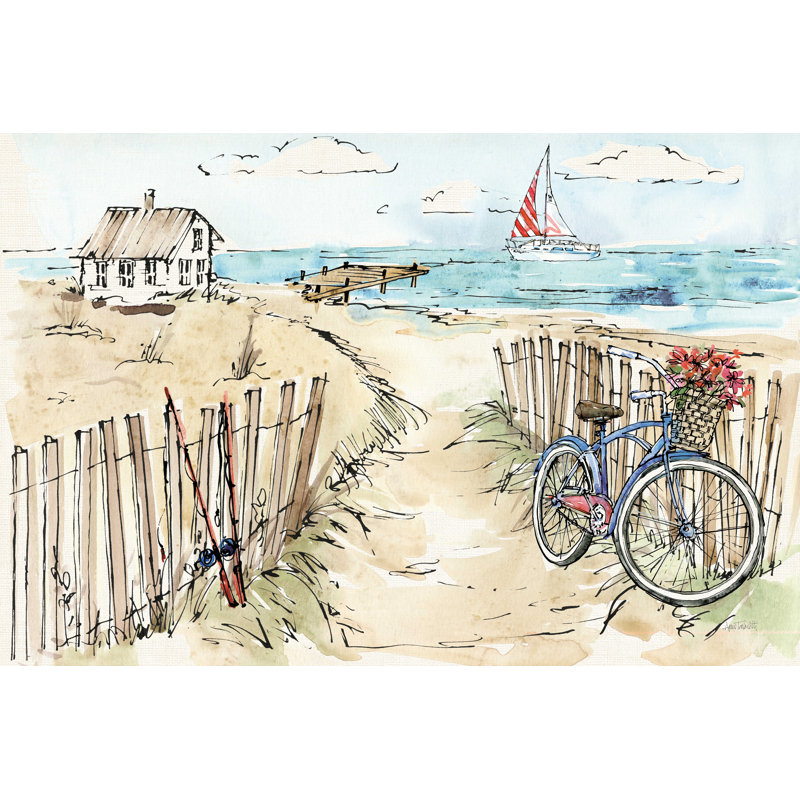 " Coastal Catch V ", 8" H x 12" W