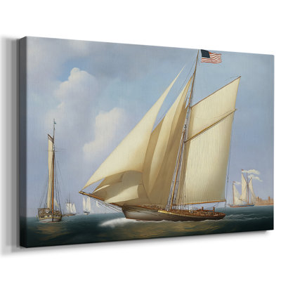 Nautical Series-Cxxxvi -Galerie enveloppée Cavas