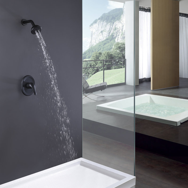 Robinet de baignoire et de douche avec valve brute