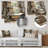 Farmhouse Bathtub Florals - Bathroom Metal Wall Art MT132082-1846561076