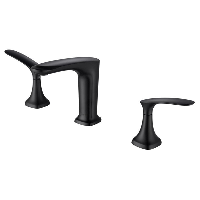 Robinet pour salle de bain Brianna, Noir mat