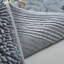 Ensemble de tapis de bain Premium (2 pièces), gris, 19,7 po x 23,6 po et 23,6 po x 39,4 po | 100% polyester, hauteur des poils de 15 mm, dessous antidérapant, antibactérien | Lavable à la machine pour un entretien facile, parfait pour la décoration de salle de bain-466621844