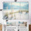 «Ocean Breeze Of Serenity Beach Grass By The Ocean», ensemble d'art mural sable de plage côtière-108461803-108461802