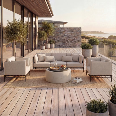 ANDY SOFA 3 SEATER, Dolce beige