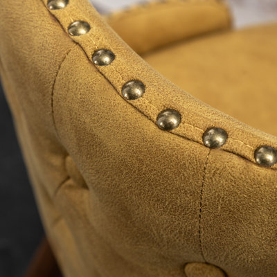 Caralie Upholstered Suede Counter Stool