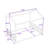 Metal House-Shaped Floor Bed With Safety Guardrails-1817218154-1817218155