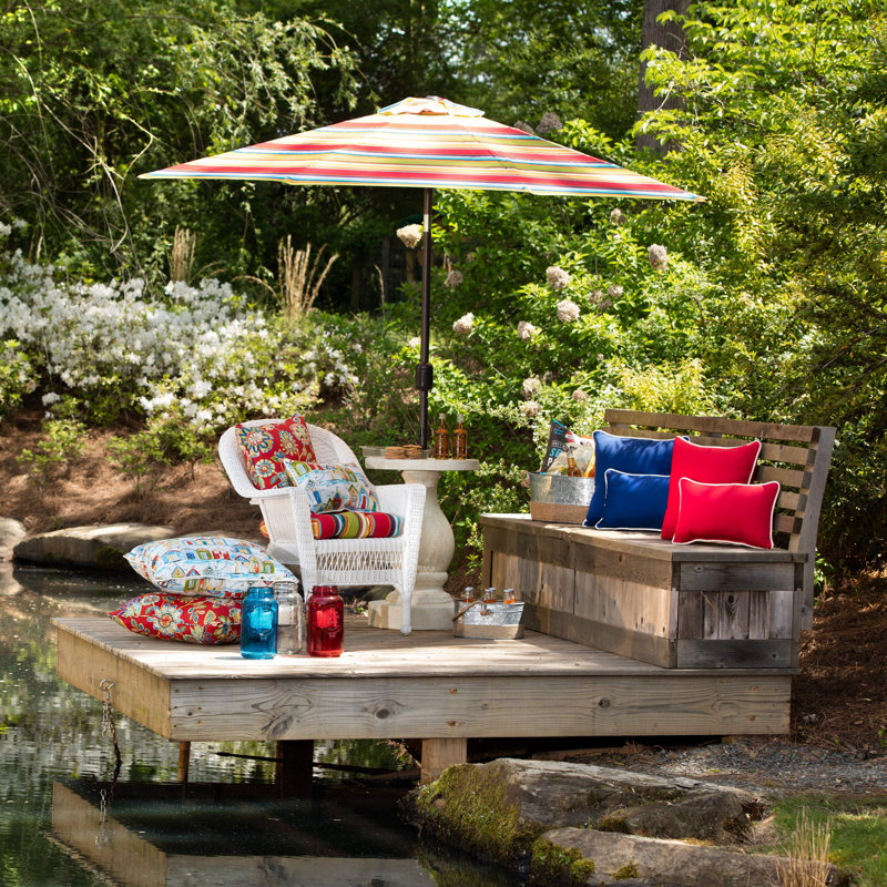 Coussin de chaise d’intérieur/d’extérieur jardin Crosthwait