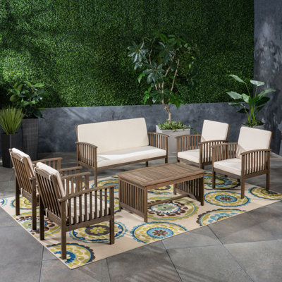 6 Piece Sofa Seating Group with Cushions by Winston Porter