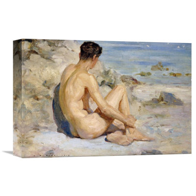 " Boy On A Beach " by Henry Scott Tuke
