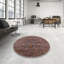 Tapis brun à motif oriental-901000577