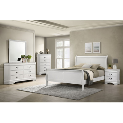 Seyler 5-piece Full Bedroom Set Cappuccino