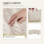 Canapé d'angle convertible 5 places en velours côtelé réversible avec rangement et port USB, beige-547700017