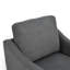 Fauteuil rembourré avec pieds en bois massif (lot de 2)-224455299