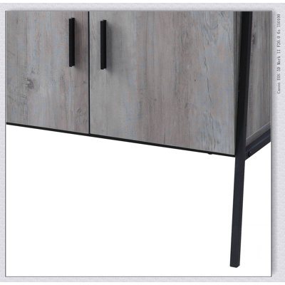 Meuble télé Samiya Oak & Finish