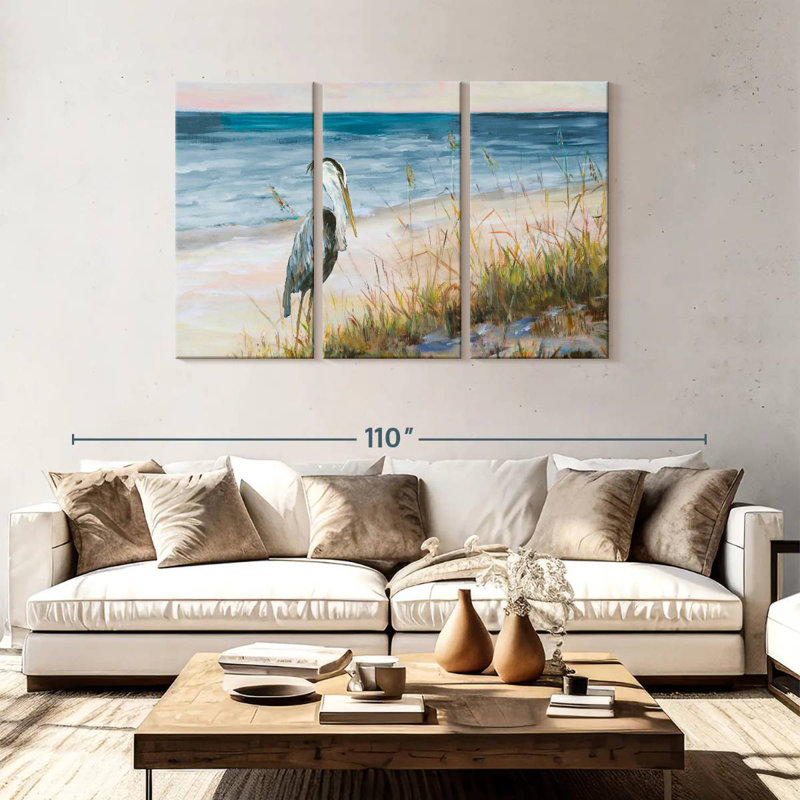Heron Ocean View, 48" H x 74" W