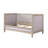 Stylish Corduroy Daybed with Pull-Out Trundle for Extra Twin Sleeping Space and Modern Living.