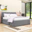 Lit rembourré Teddy avec lit gigogne et DEL-96832173-96832175