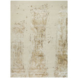 Hand Woven Wool Abstract Area Rug