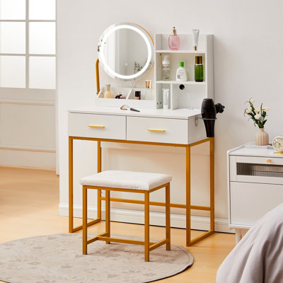 Dressing Table with Mirror
