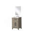 Meuble-lavabo simple 20 po X P 18 po D, comptoir en acrylique, 18 po Ensemble miroir et robinet-1352200051-1352200050