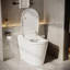Toilette intelligente D5 avec stérilisation aux UV, prélavage, siège chauffant et télécommande - sans réservoir, 110 V