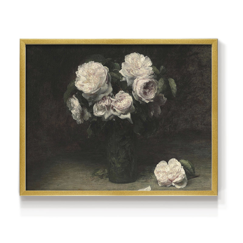 Motif floral rétro vintage - Restickable