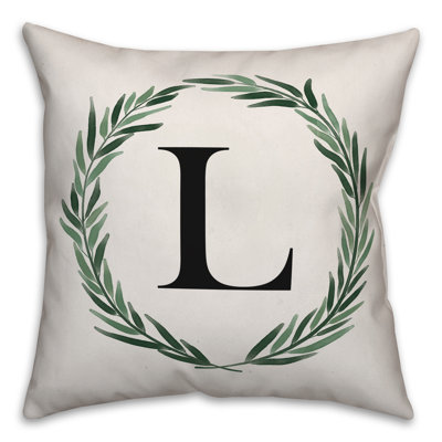 Housse et insert de coussin carré aquarelle