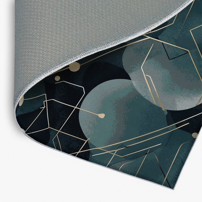 Tapis intérieur et extérieur Radiant Burst, Rectangulaire 2 pi x 3 pi