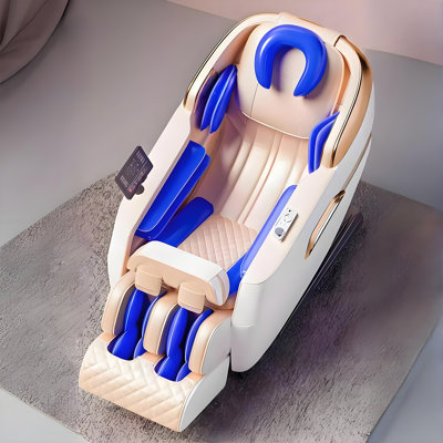 Fauteuil de massage électrique multifonctionnel Champagne Gold
