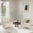 Set Of 2 Modern Armchairs With L-Shaped Armrests-990350772