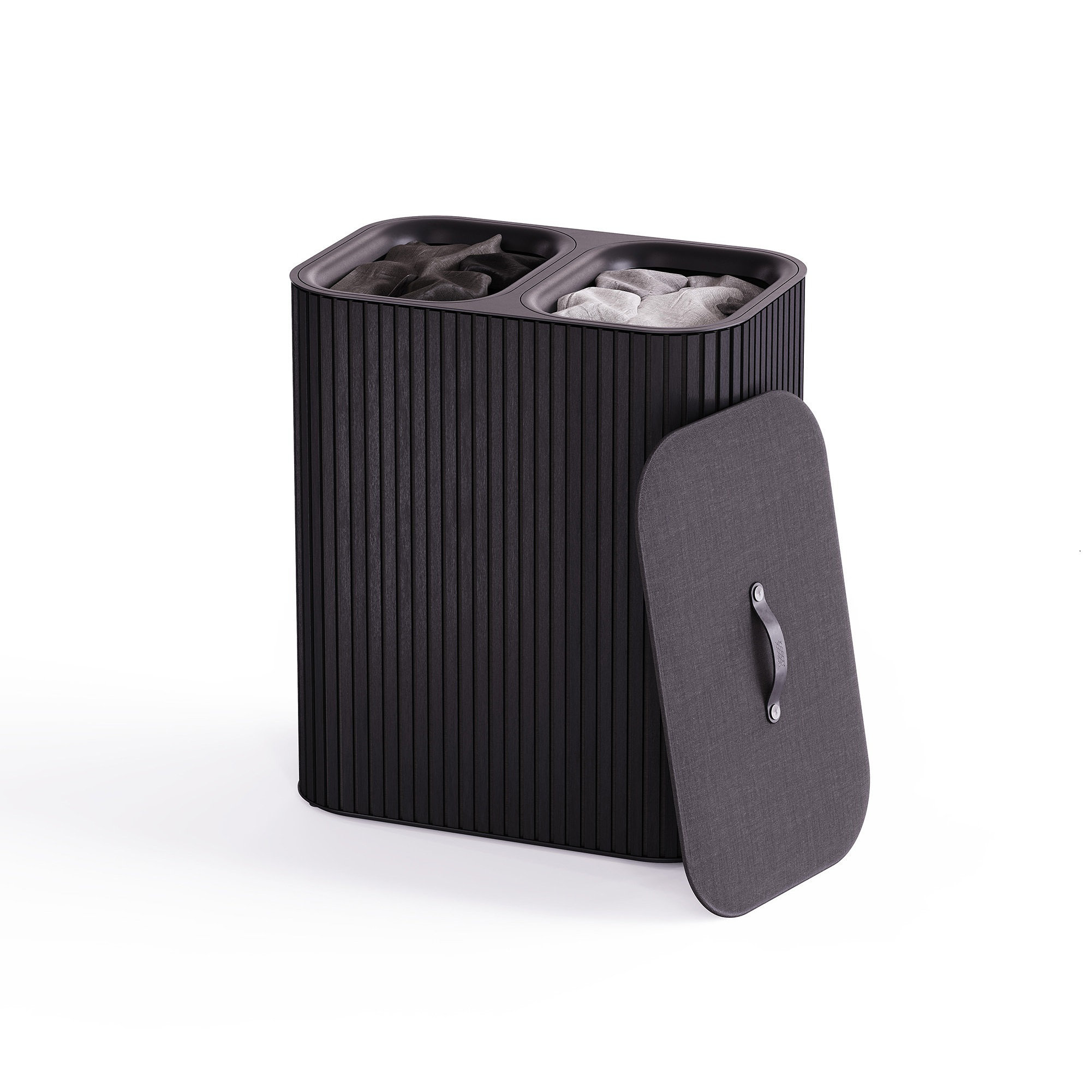 Joseph Joseph Tota Luxe 90-Liter Bamboo Laundry Separation Basket ...