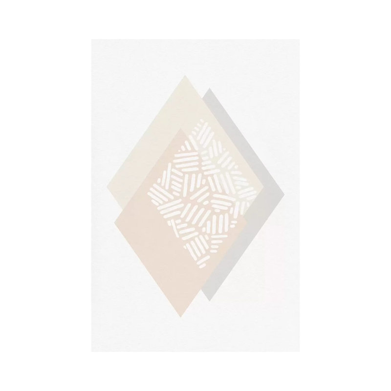 Minimalist Geometric II by Orara Studio - Wrapped Canvas Gallery-Wrapped Canvas Giclée, 20.32 cm H x 30.48 cm W