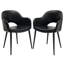Chaises de salle à manger Fashion avec main courante, ensemble de 2-235360239