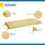 Coussin de banc d'extérieur toutes saisons DUCKCOVERS-50010909-50010905