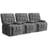 93"W Oversized Power Recliner Sofa Lift Assist Chair - Heated Massage Electric Recliner with Super Soft Padding & Side Pocket-938263135