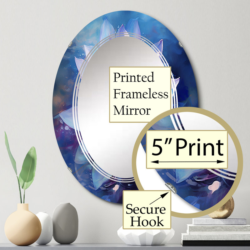 Miroir mural Zissis, 30 po x 20 po