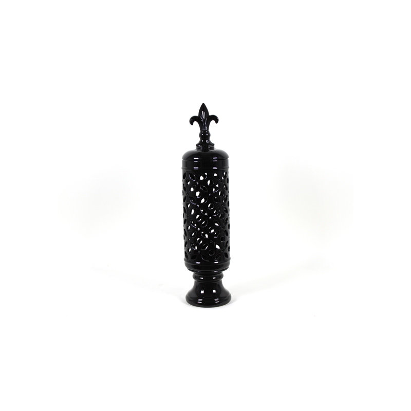 Ceramic Table Vase, 19" Height