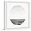 «Dark and Open Ocean» - Impression sur papier encadré-1094196508