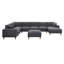 Canapé modulaire de large avec repose-pieds Kandace-1820647004-1820492290