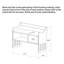 Banc de rangement et de rangement pour chaussures en bois de cerisier de style nordique
