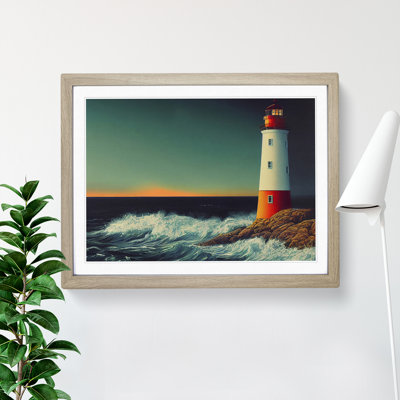 Gentle Lighthouse - Single Picture Frame Print