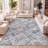 Reich Modern Abstract Gray/Blue Rug-2046530816