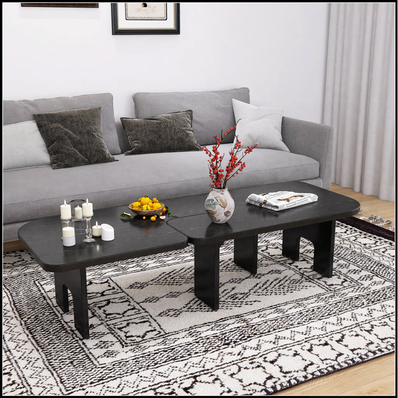 Ensemble de tables basses gigognes Modern Modern