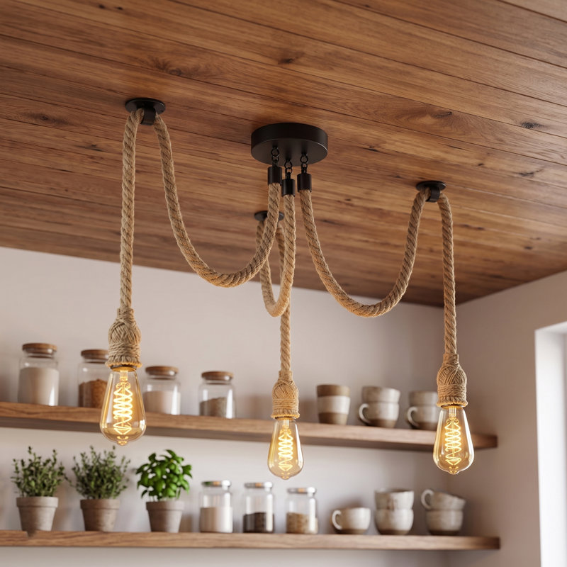- Light Black Bulb Pendant, Yes, 3
